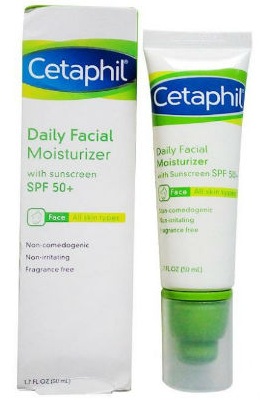 Kem chống nắng dưỡng ẩm Cetaphil daily facial moisturizer spf 50+ 1