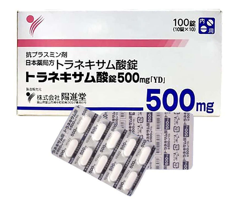 Viên uống dưỡng trắng trị nám Transamin 500mg Nhật Bản 1