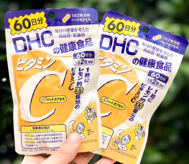 Viên Uống Bổ Sung Vitamin C DHC Nhật Bản 120 Viên