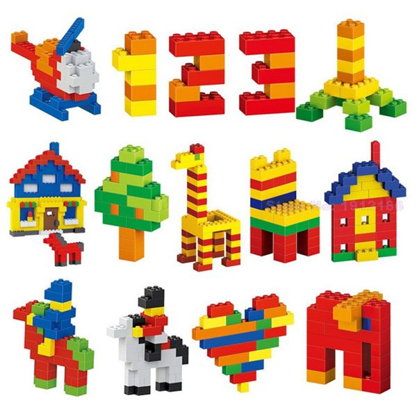 Bộ đồ chơi Lego lắp ráp 1000 chi tiết cho bé 3
