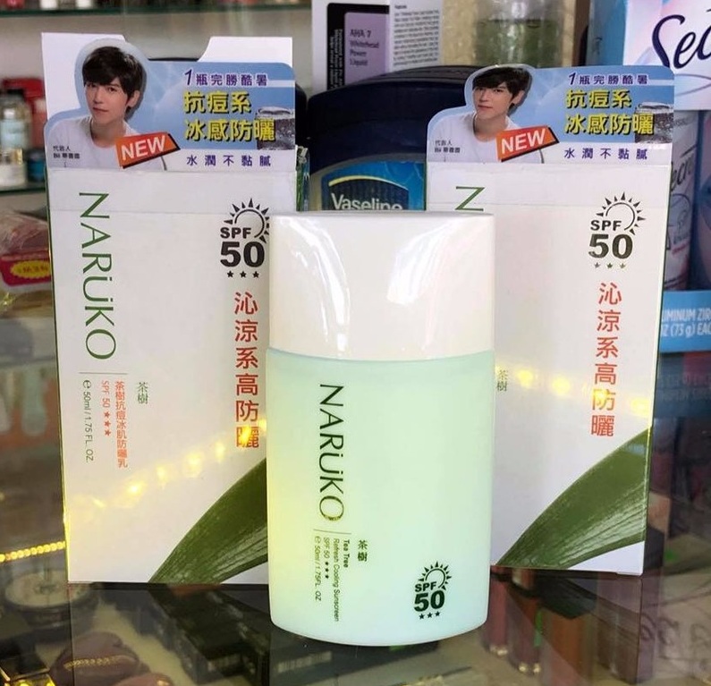 Kem Chống Nắng Naruko Tea Tree Refresh Cooling Sunscreen SPF 50+++ (50ml) 3