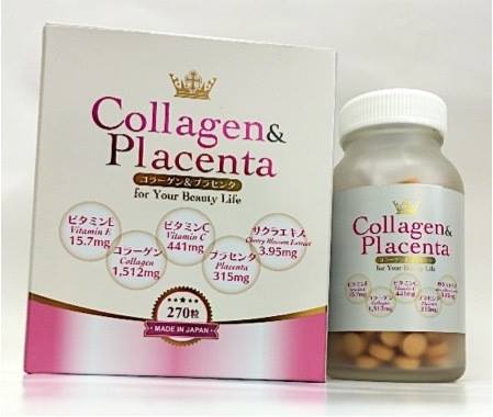 Viên uống Collagen Placenta của Nhật Bản 1