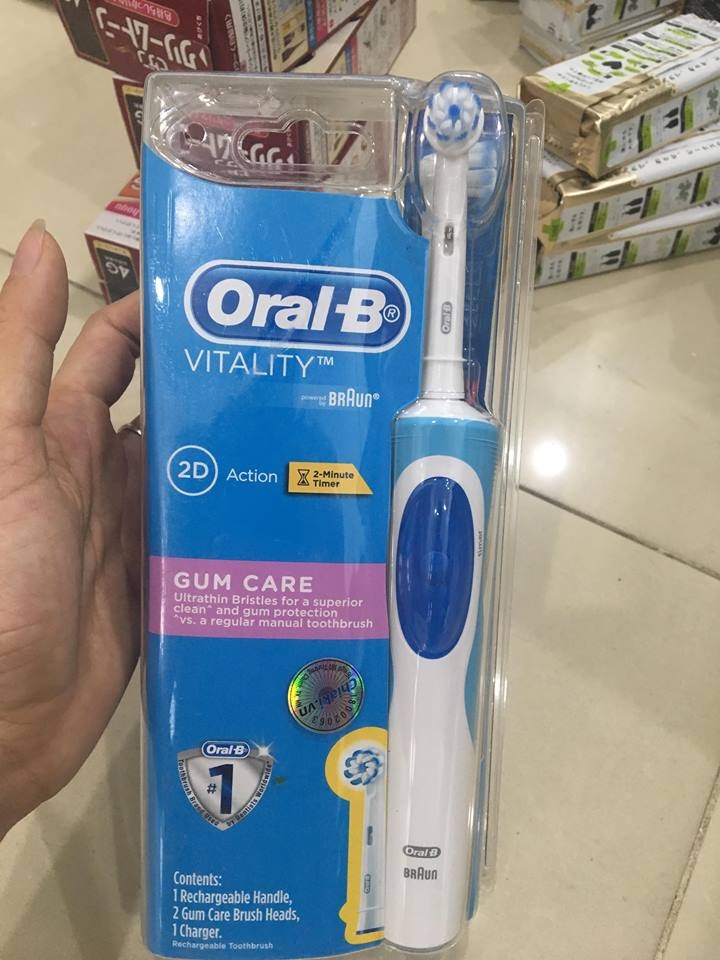 Bàn chải đánh răng điện Oral-B Vitality Braun 2