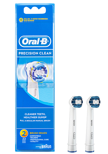 Set 2 đầu bàn chải điện thay thế Precision Clean Oral-B