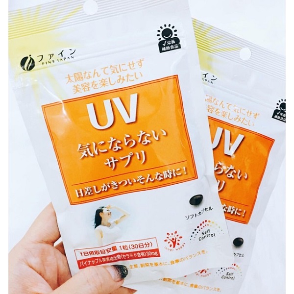 Viên Uống Chống Nắng UV Fine Nhật Bản