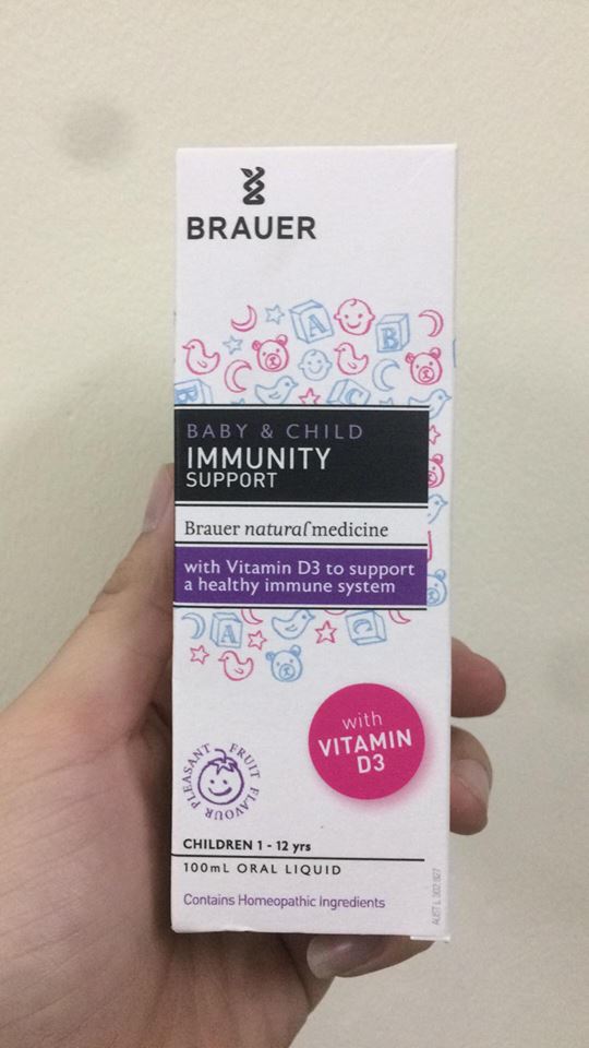 Siro Brauer Immunity tăng sức đề kháng cho bé 1