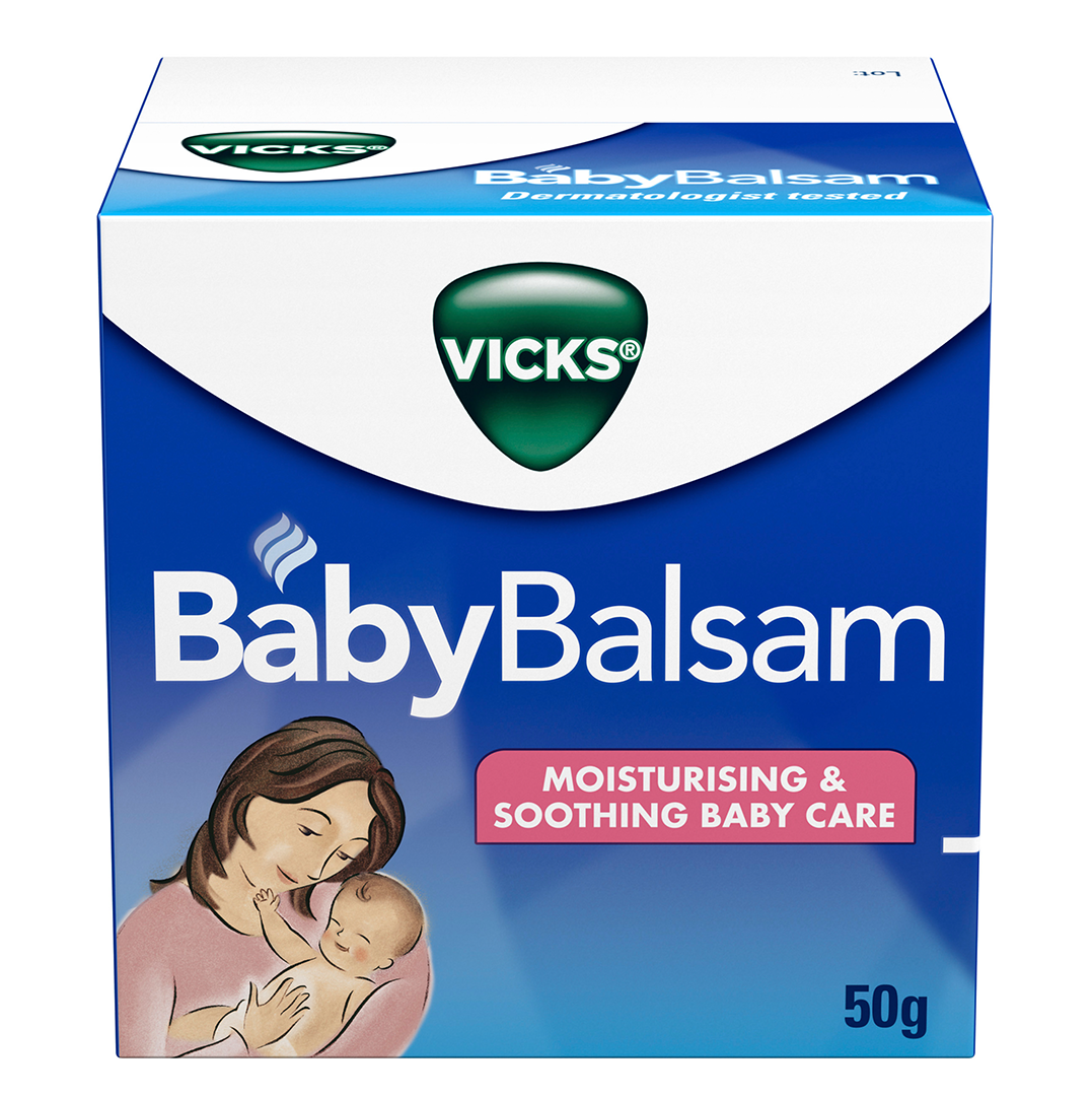 Dầu Bôi Cho Bé Vicks Baby Balsam 50g Chính Hãng Úc