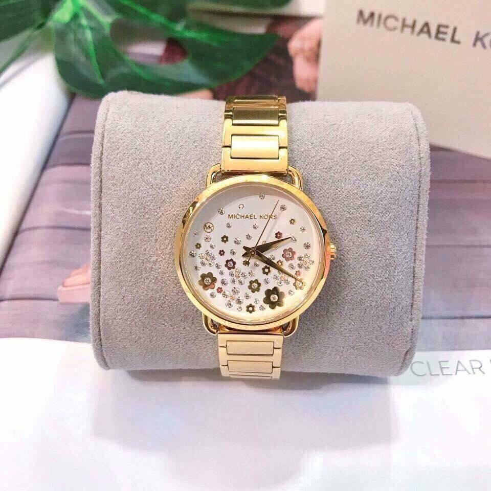 Đồng hồ Michael Kors cho nữ MK3840 mặt đính hoa 1