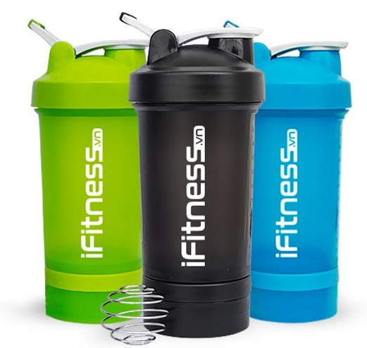 Bình lắc iFitness Pro Shaker 4 in 1 cao cấp 1