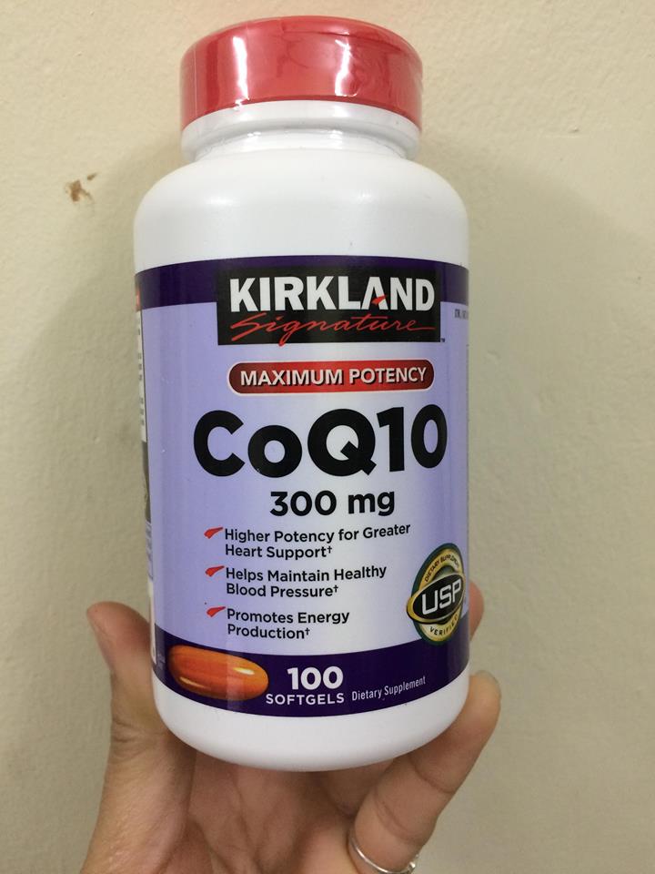 Viên uống hỗ trợ tim mạch Kirkland CoQ10 300mg, 100 viên 1