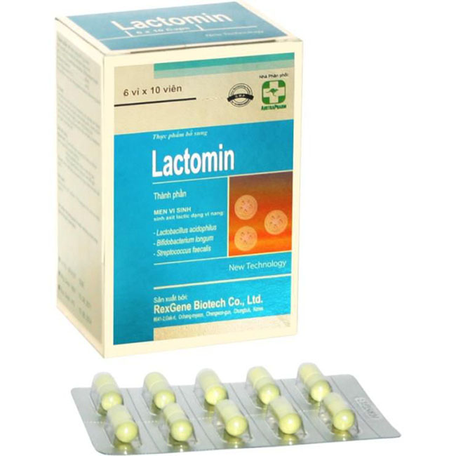 Lactomin có tác dụng gì?