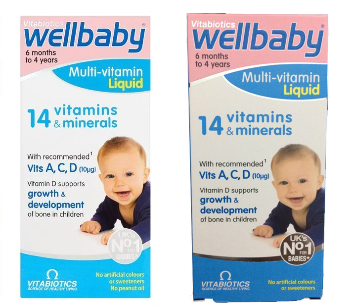 Wellbaby - Vitamin Tổng Hợp Cho Bé 1 Chính Hãng Anh Quốc