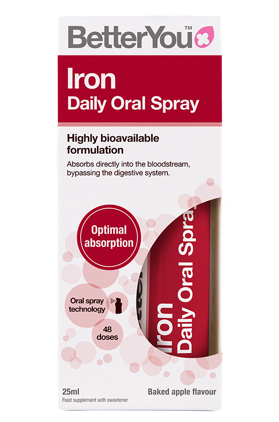Xịt bổ sung sắt Iron Daily Oral Spray 25ml của Anh 1