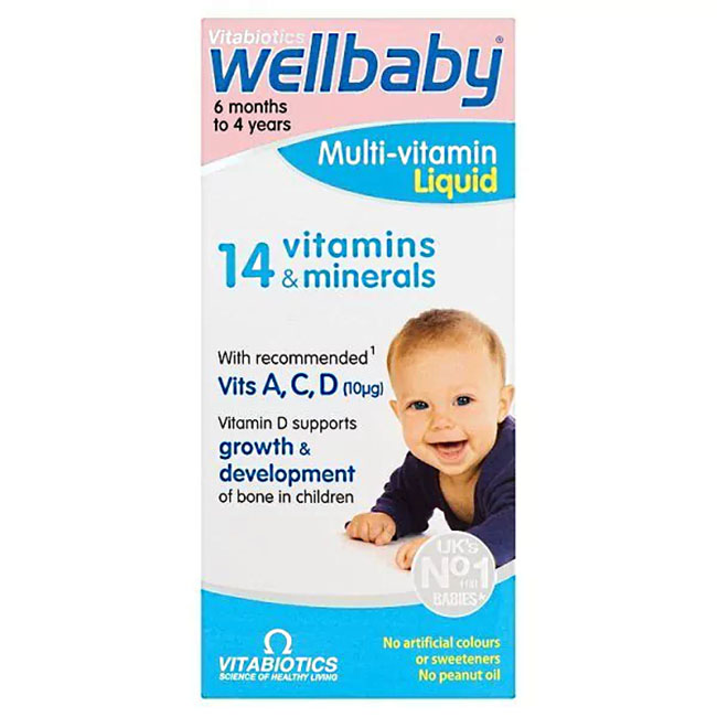 Hướng dẫn cách sử dụng Wellbaby Multivitamin Liquid