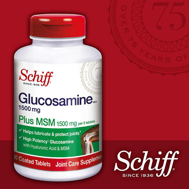 Schiff Glucosamine Plus MSM 1500mg