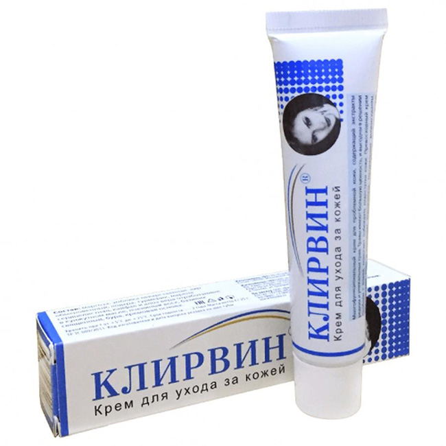 Công dụng của kem mờ sẹo Klirvin Nga