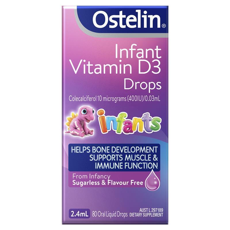 Vitamin D3 Drops Ostelin cho trẻ từ sơ sinh 1