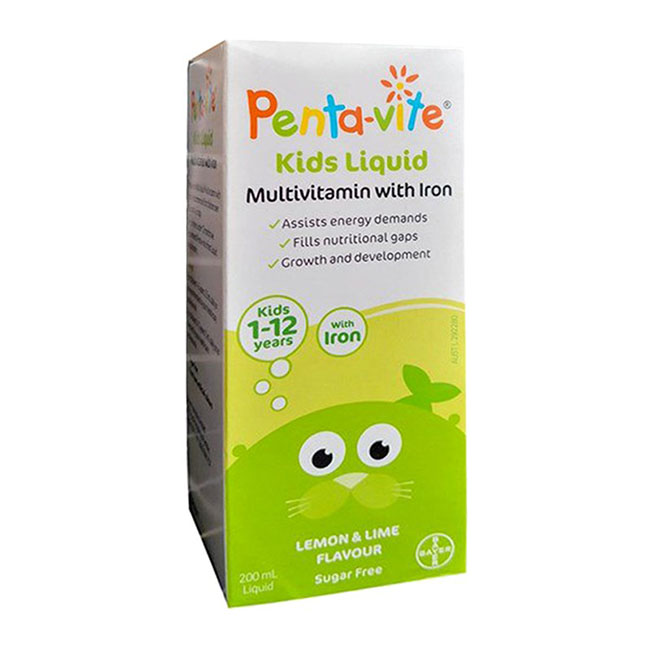 vitamin tổng hợp cho bé biếng ăn Pentavite