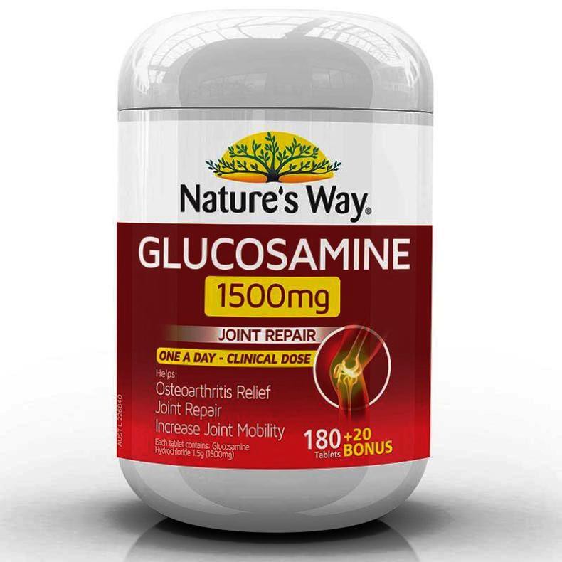 Viên bổ khớp Glucosamine Nature’s Way 1500mg của Úc 2
