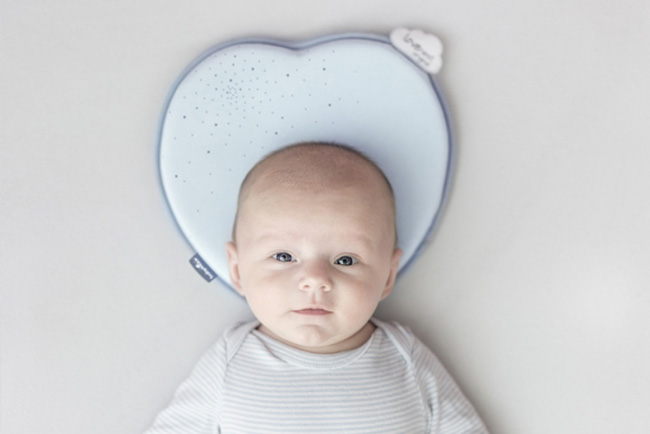 Gối chống bẹt đầu Babymoov cho bé