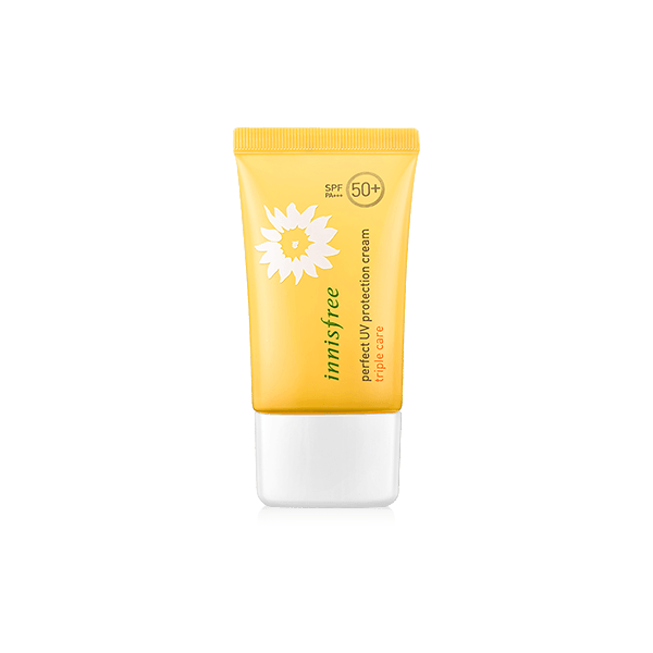 Kem chống nắng Innisfree cho da nhạy cảm Perfect UV Protection Cream Triple Care SPF50 PA+++