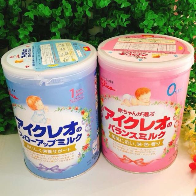 Sữa Glico Nhật Bản chính hãng có những loại nào
