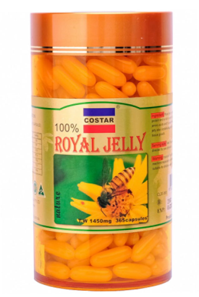  Sữa ong chúa Costar Royal Jelly 1450mg 365 viên