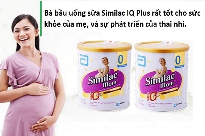 Sữa similac cho bà bầu phát triển não bộ IQ cho thai nhi