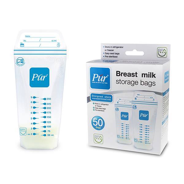 Túi trữ sữa Pur 50 túi Thái Lan chính hãng