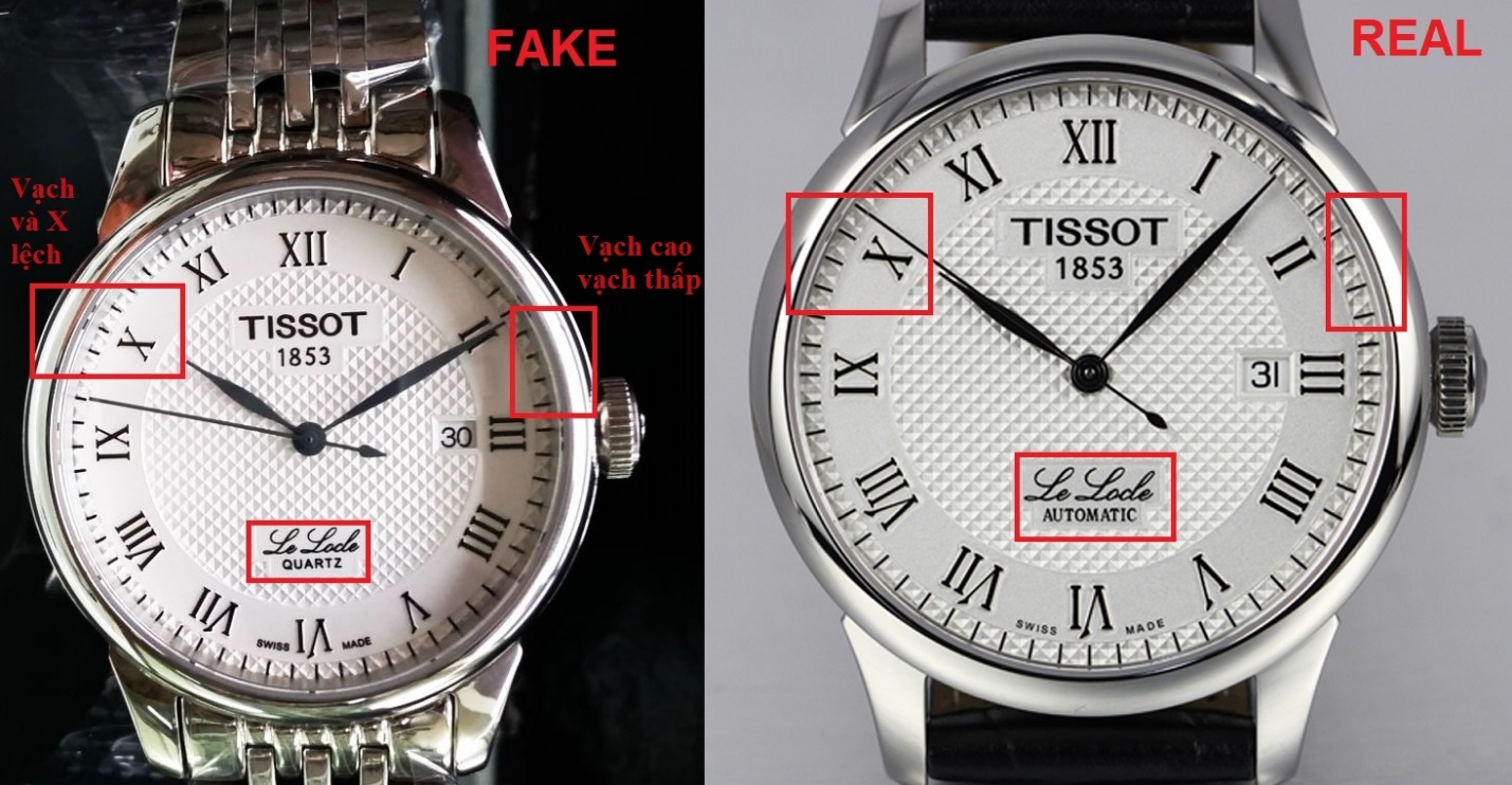Si të identifikoni orët origjinale Tissot 3
