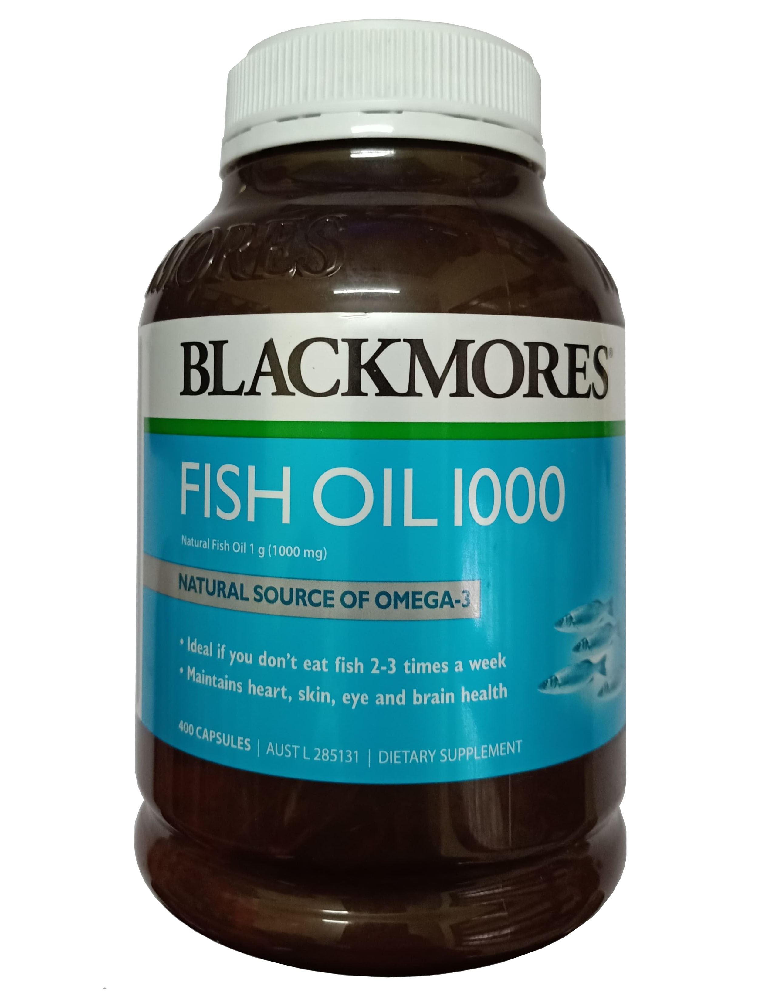 Dầu cá Blackmores fish oil 1000 bổ sung omega 3 tự nhiên mẫu mới