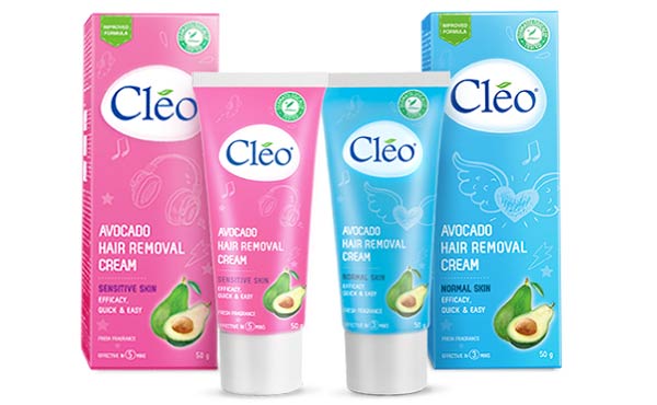 Cách tẩy lông bằng kem tẩy lông Cleo 