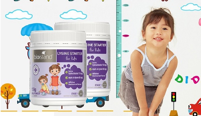 Bio Island Lysine Starter For Kid chính hãng