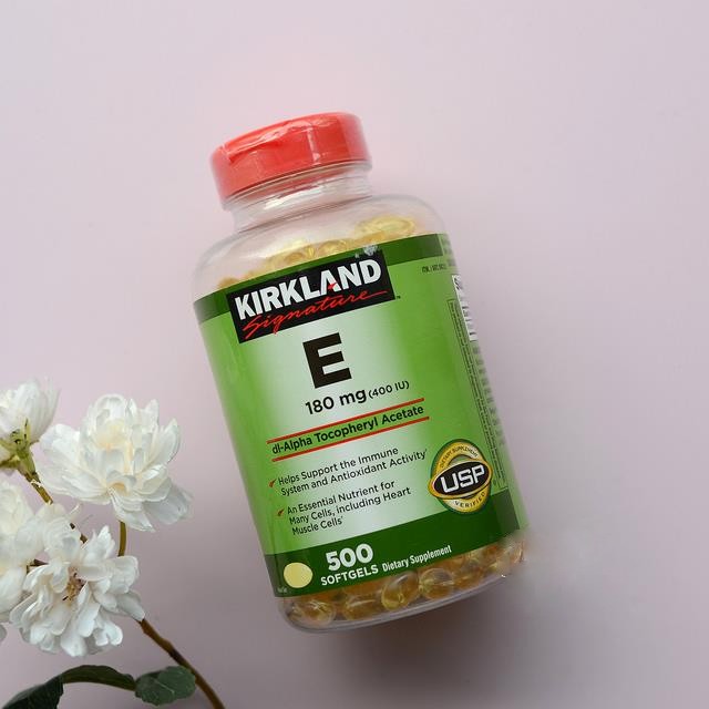 Vitamin E 400 Iu 500 Viên Kirkland Của Mỹ Viên Uống đẹp Da