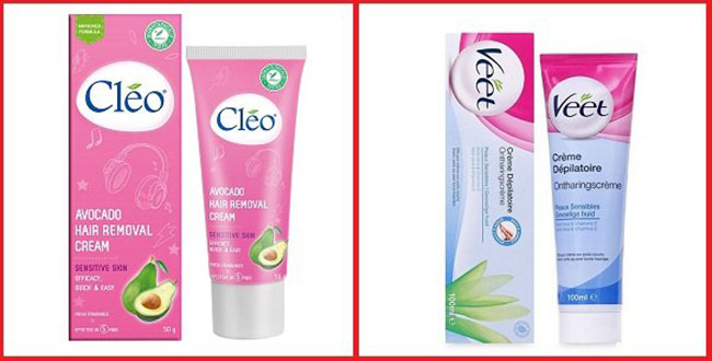 So sánh kem tẩy lông Cleo với Veet