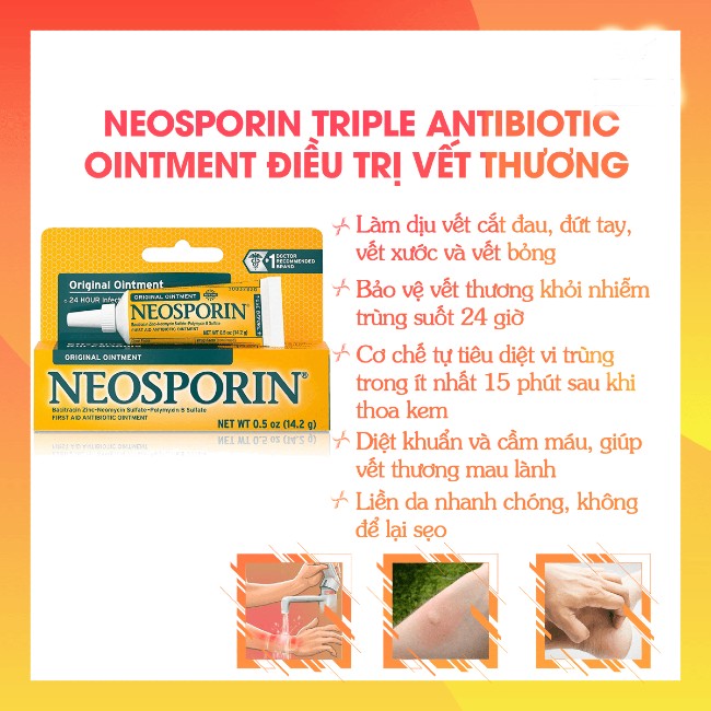 Thuốc mỡ gốc Neosporin