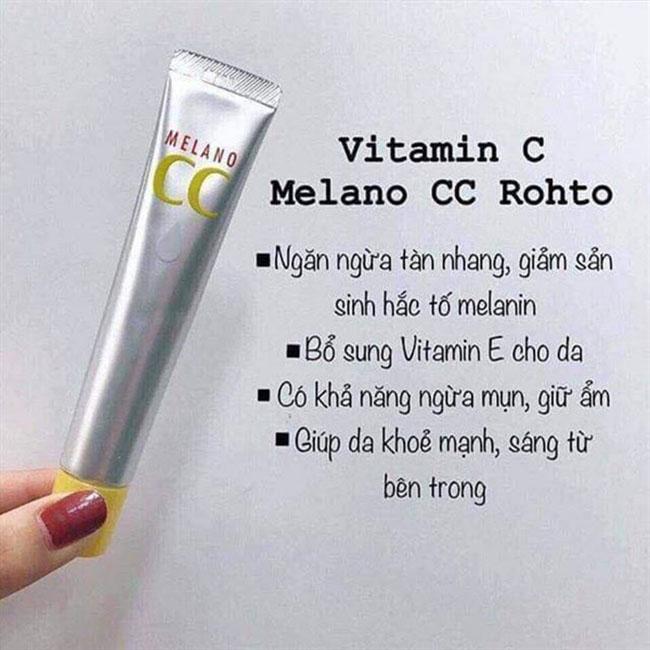 Sử dụng Serum Melano CC