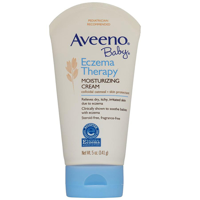 Phản hồi từ phía khách hàng sử dụng kem dưỡng ẩm cho bé bị chàm Aveeno