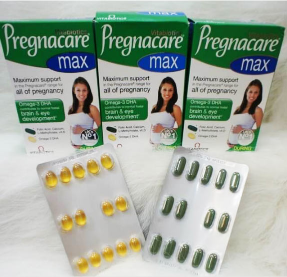 vitamin tổng hợp cho bà bầu Pregnacare Max 
