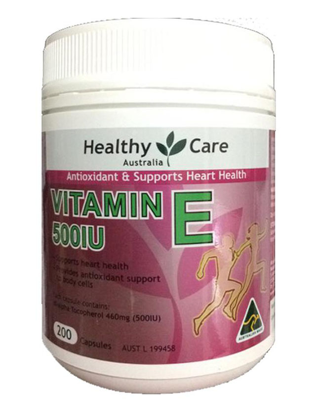 Viên uống vitamin E của Úc Healthy Care