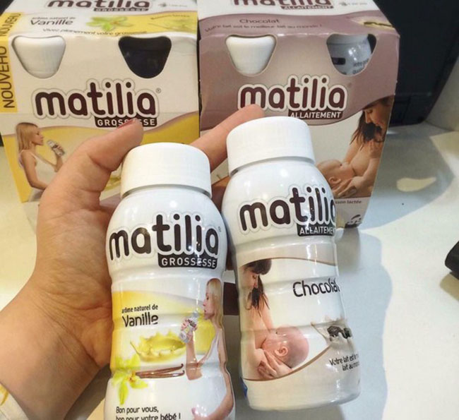 Sữa bầu Matilia có những vị gì? Vị nào dễ uống nhất?