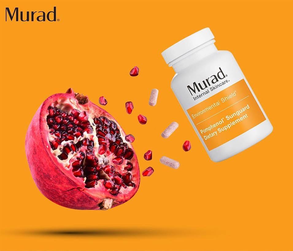 Viên Uống Hỗ Trợ Chống Nắng Murad Pomphenol Sunguard Dietary