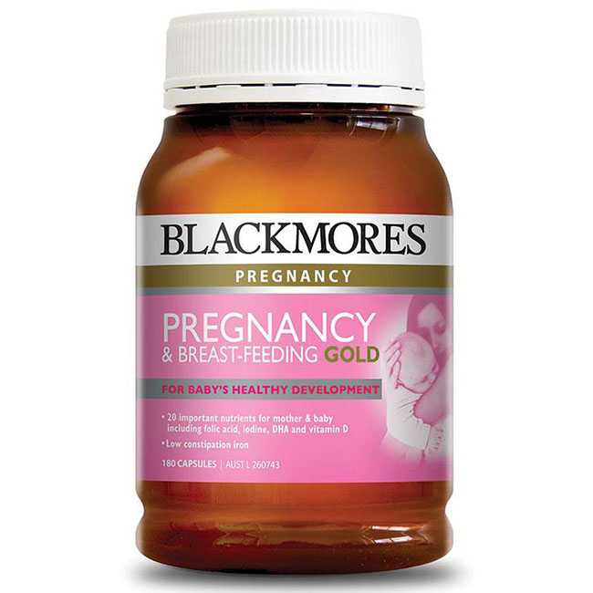 Blackmores Pregnancy Gold vitamin tổng hợp cho bà bầu