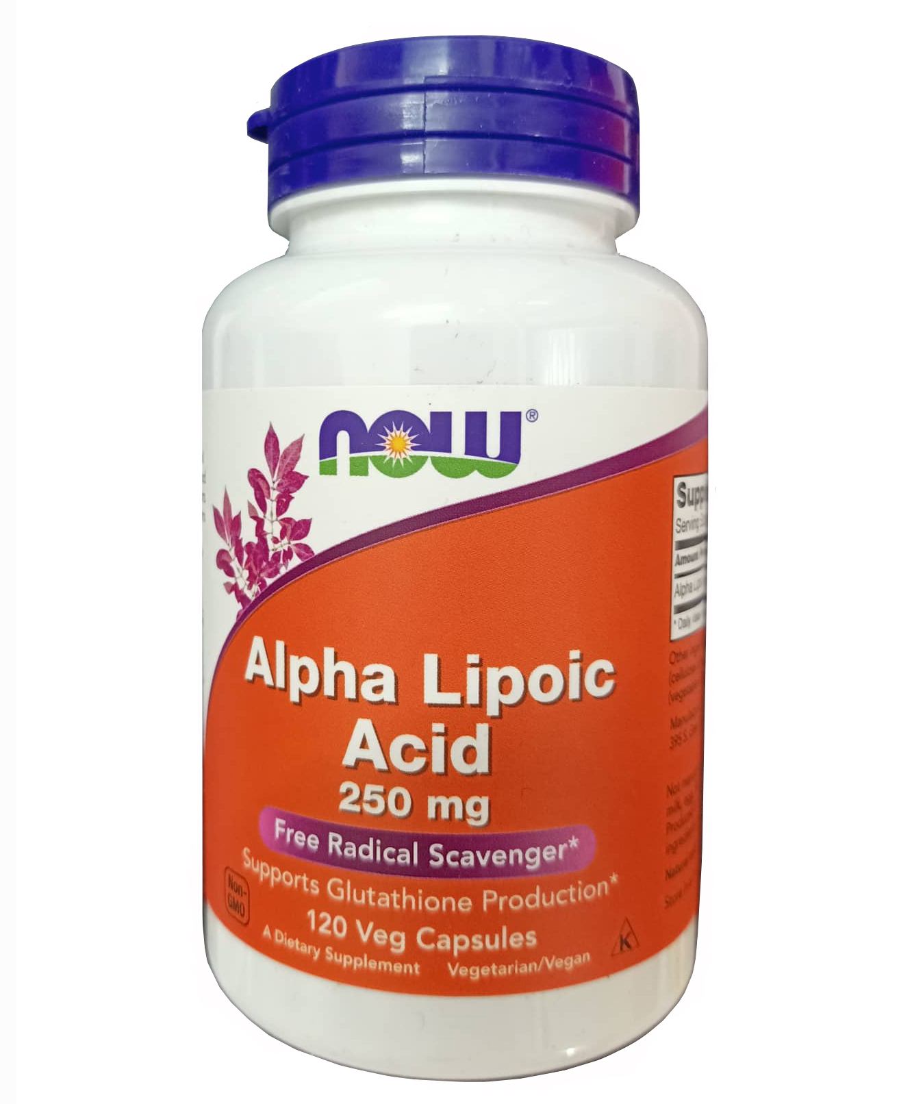 Now alpha lipoic acid 250mg chống oxy hóa, giải độc gan