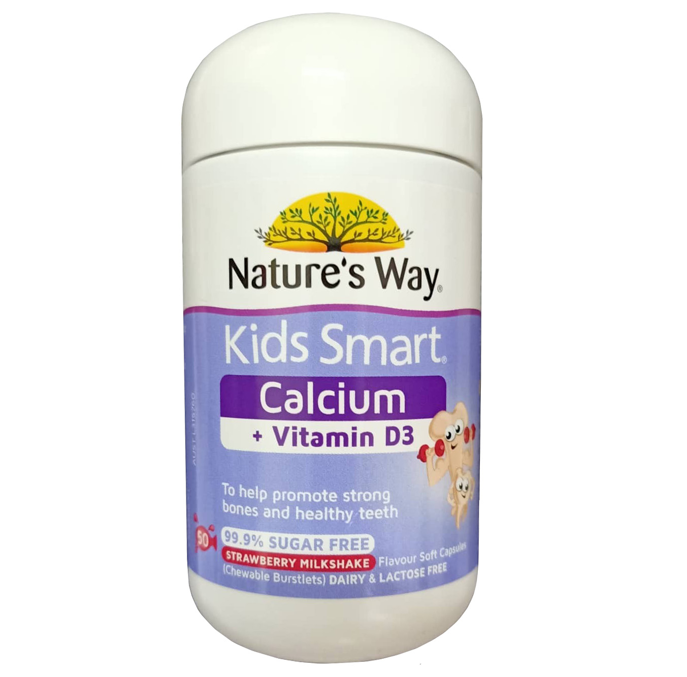 Kids Smart Nature's Way Calcium + Vitamin D3 cho bé mẫu mới