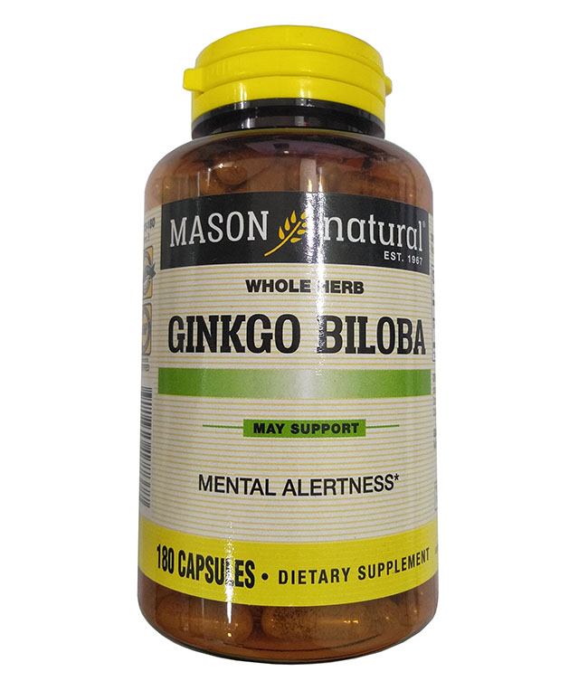 Viên uống Mason Natural 500mg Ginkgo Biloba