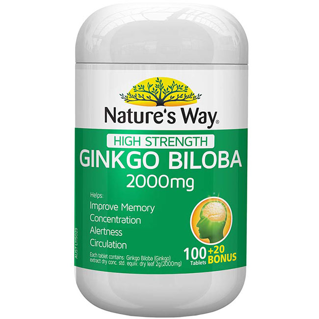 Nature Way Ginkgo Biloba 2000mg