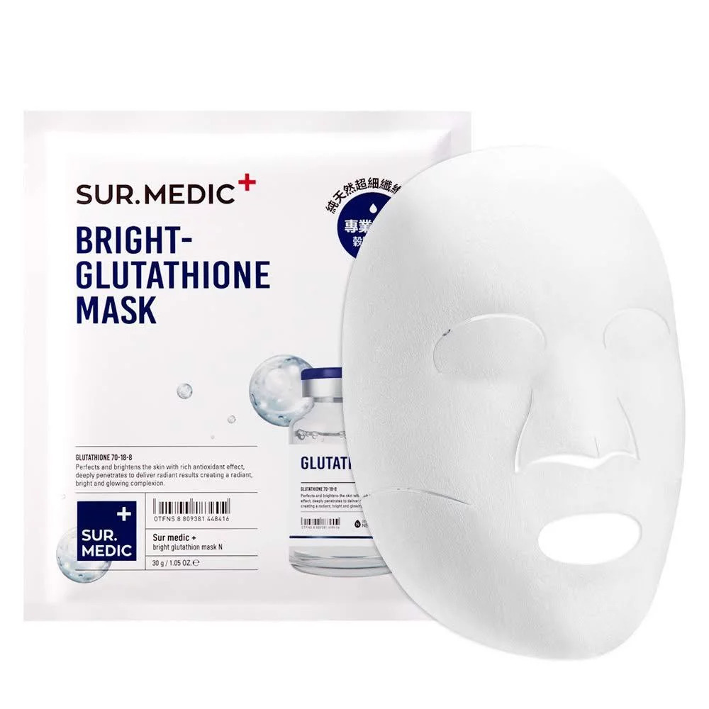 Mặt nạ dưỡng trắng Sur.Medic Bright Glutathione Mask