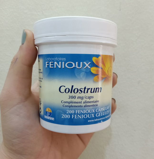 Sữa non Pháp Fenioux Colostrum 200 viên mẫu mới
