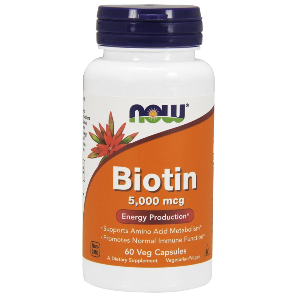 Viên uống hỗ trợ mọc tóc NOW Foods Biotin